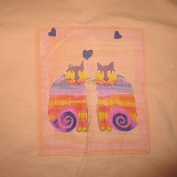 BLOUSE SHIRT S M SHOR Sleeve LINEN COTTON - Picture 2 of 10